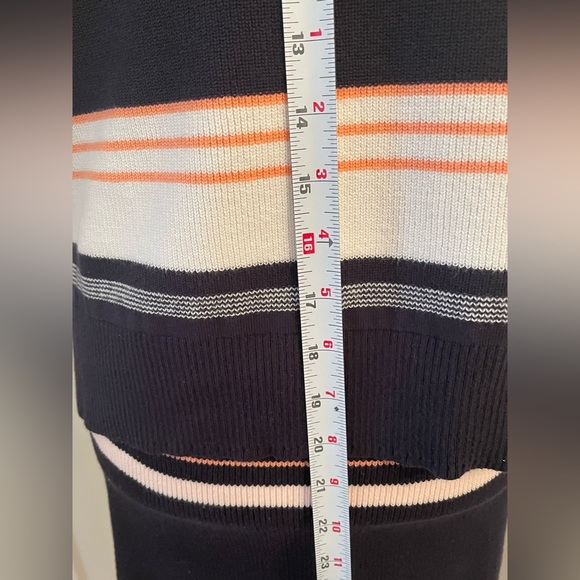 Ann Taylor Striped Sweater Pencil Skirt and Tank Set. Size Small - Picture 5 of 13